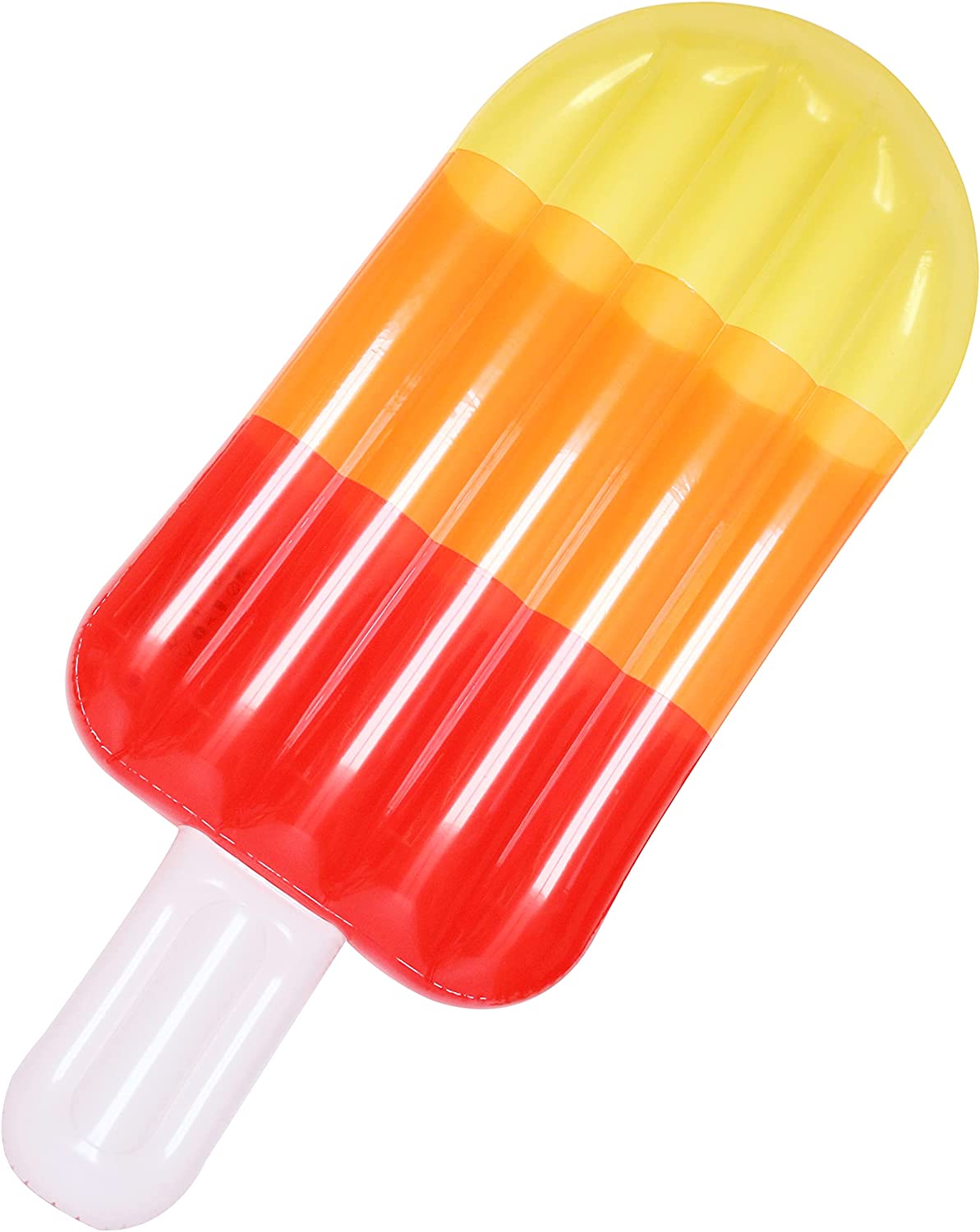 Aufblasbarer Schwimmring aus Eis am Stiel für den Sommer, Wasserspielzeug für Kinder und Erwachsene, aufgeblasener Schwimmring für den Pool, Partydekoration, extra groß, für den Sommer 1
