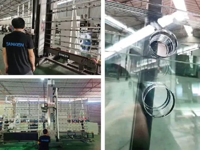 آلة حفر الزجاج الأفقية 1