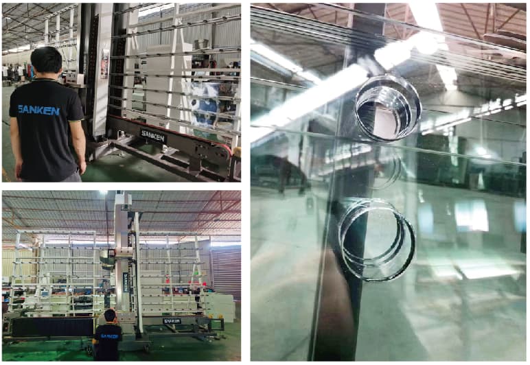 Máquina perforadora de vidrio CNC vertical 6