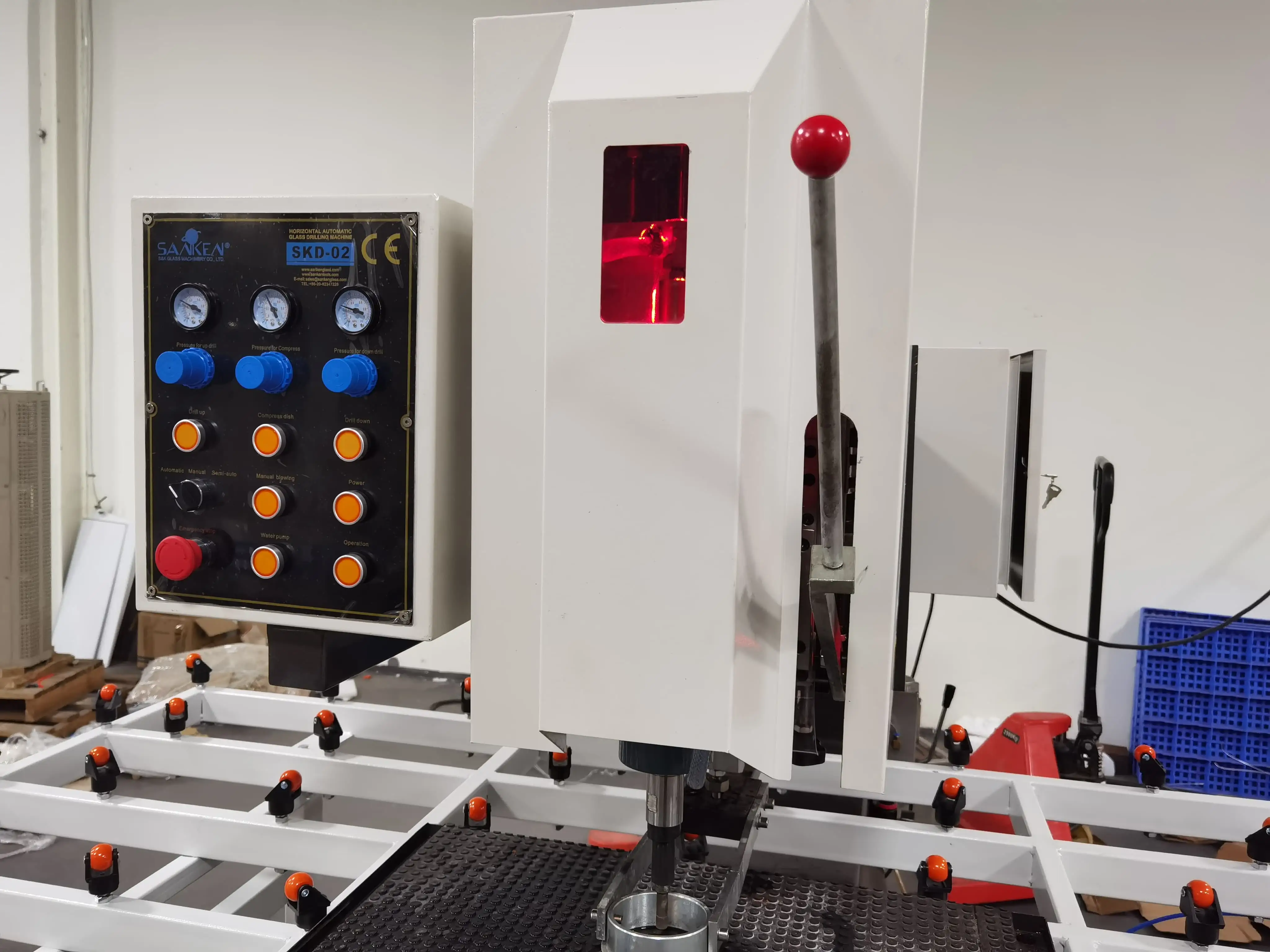 آلة حفر الزجاج العمودية1 1