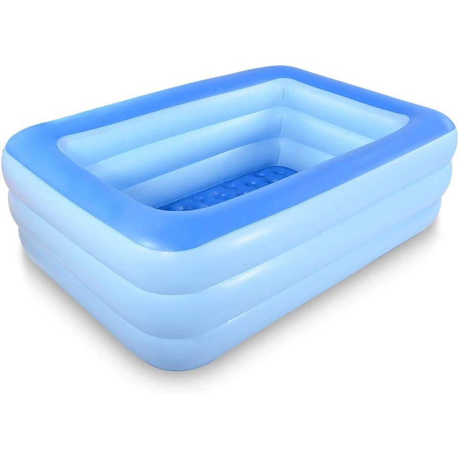 Kid Indoor Outdoor Swimming Pool Inflatable Square Swimming Pool Summer Water Fun 1