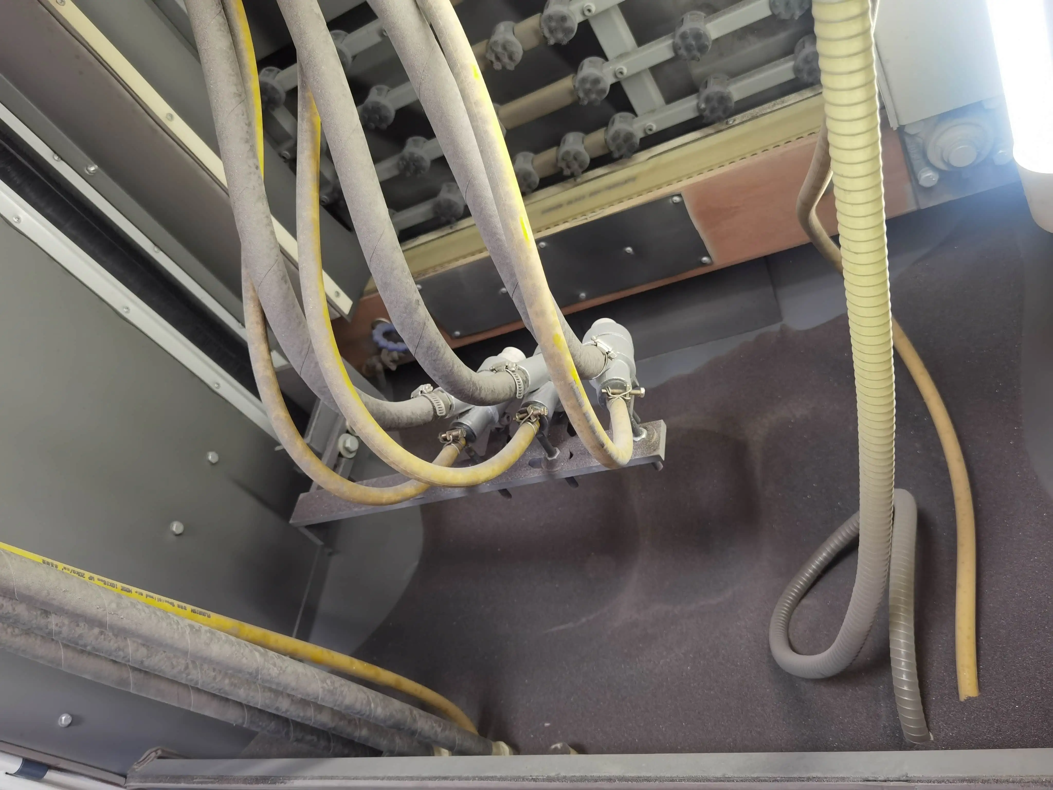 آلة نفخ الرمل للزجاج 1