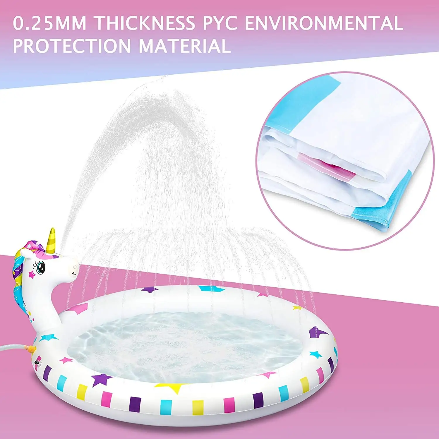 For Summer Inflatable Water Trampoline by Justware Toys 7
