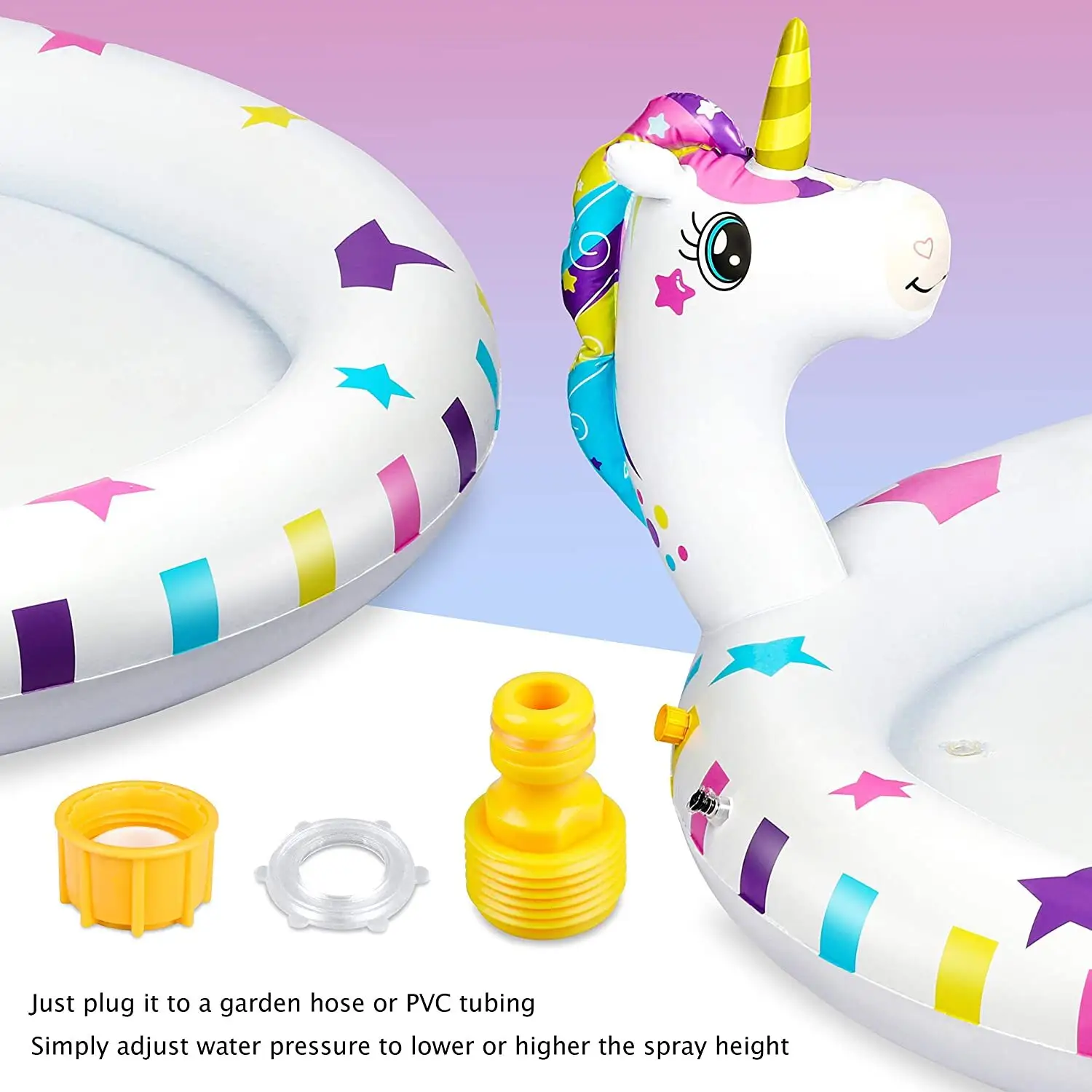 For Summer Inflatable Water Trampoline by Justware Toys 5