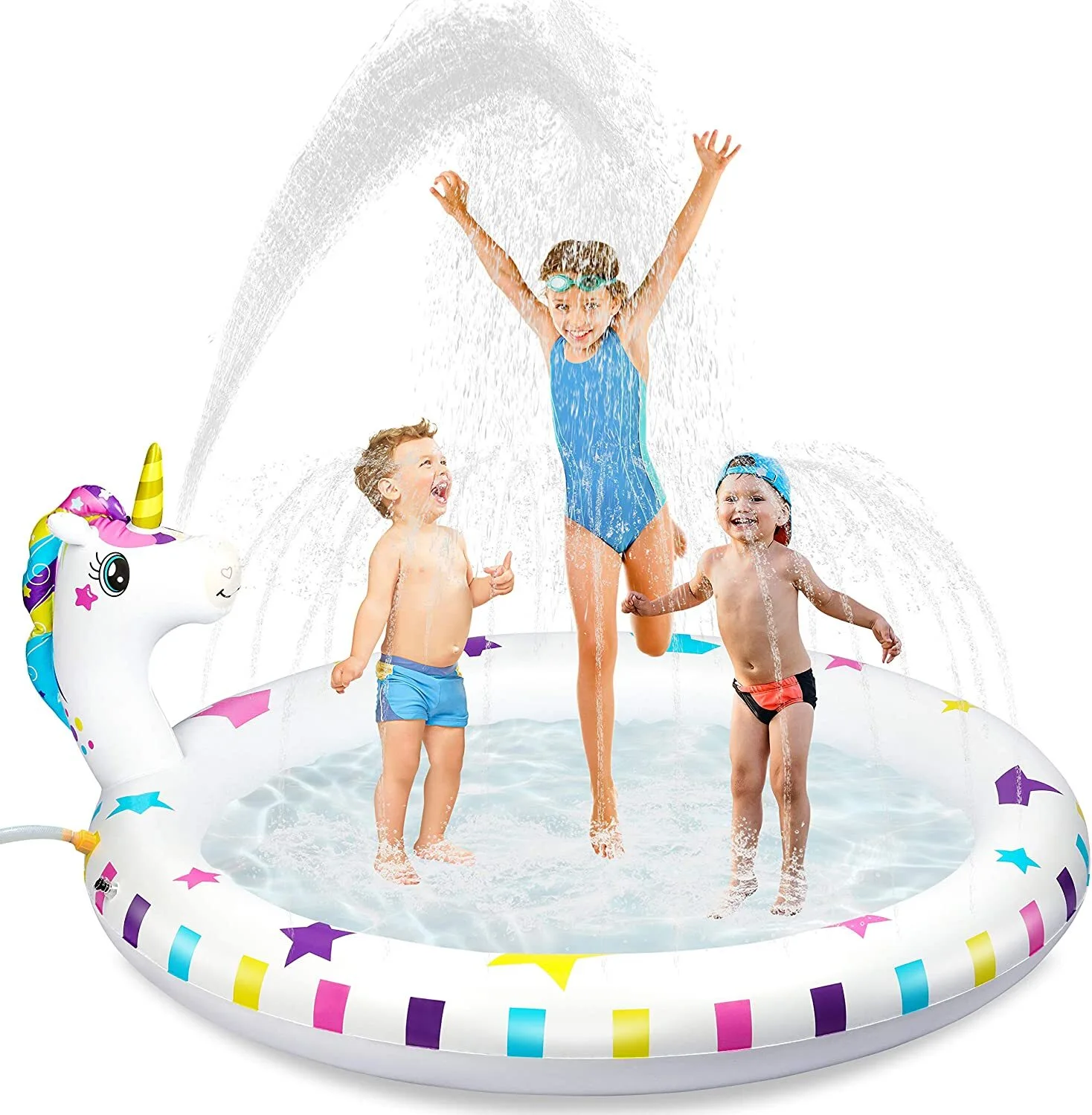 Customize summer water party swimming pool irrigation garden sprinklers for kids children 1