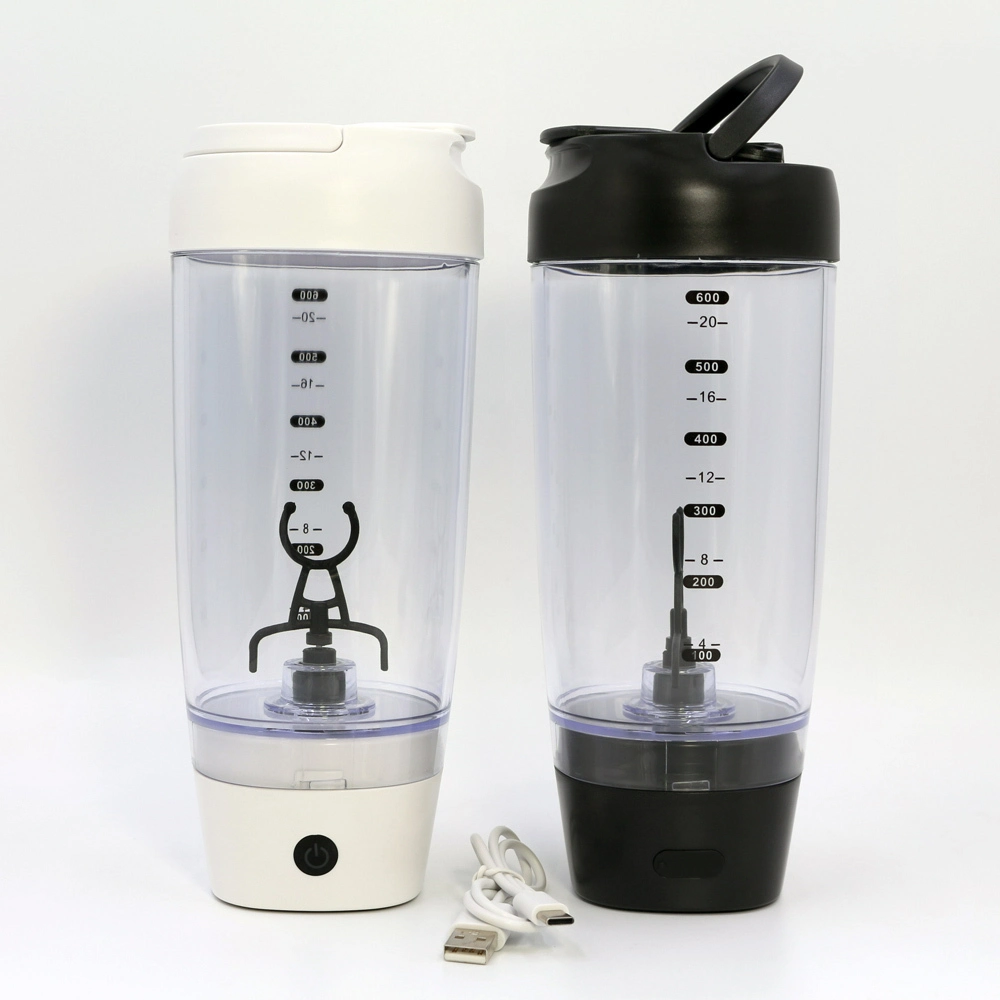 Elektryczny shaker do koktajli proteinowych Kingline o pojemności 25 uncji/700 ml, mikser do koktajli proteinowych ładowany przez USB 1