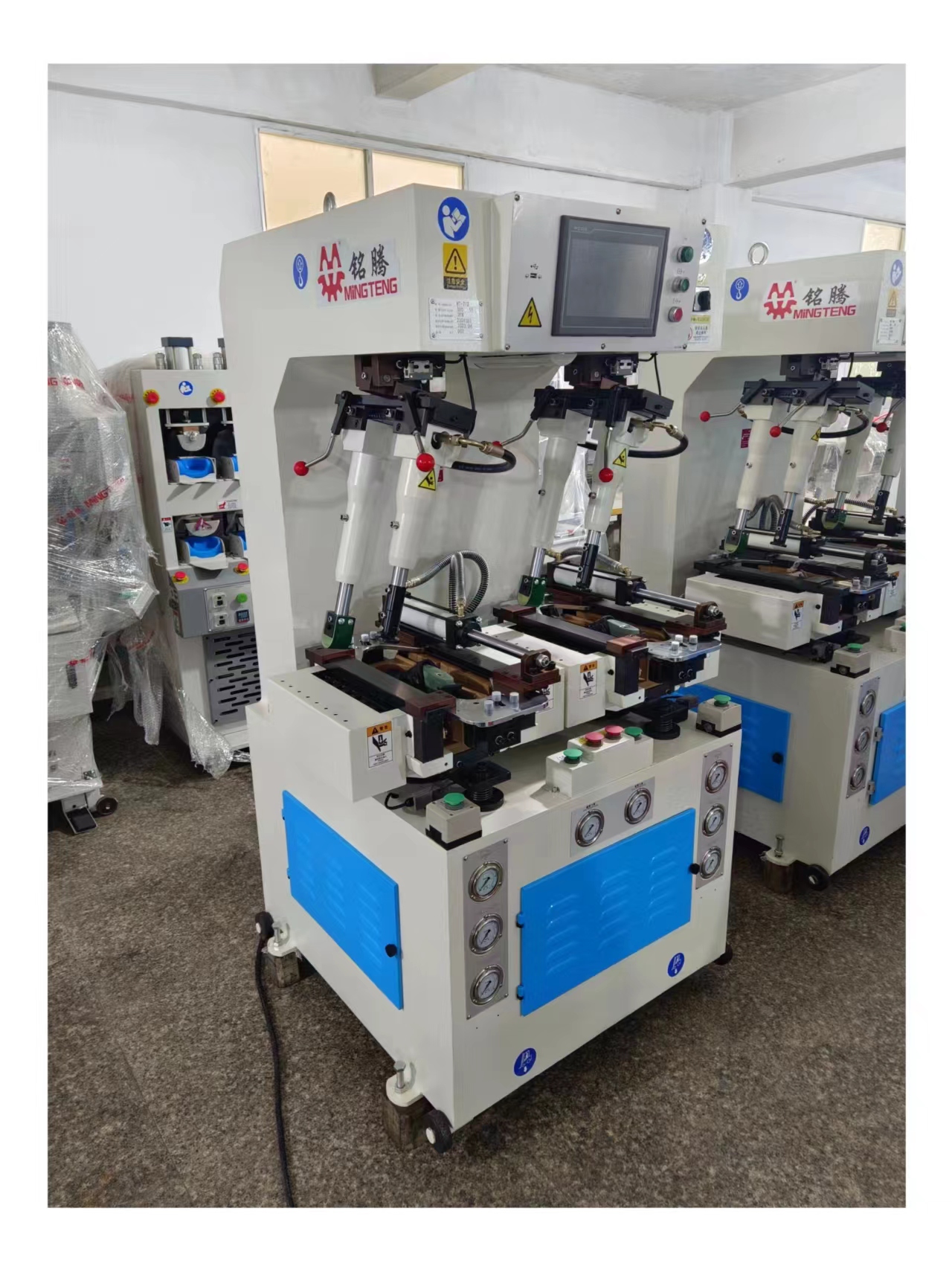 MT-712 Computer-Controlled Bottom Floating Presser Sole Attaching Machine Shoe Sole Pressing Machine 4