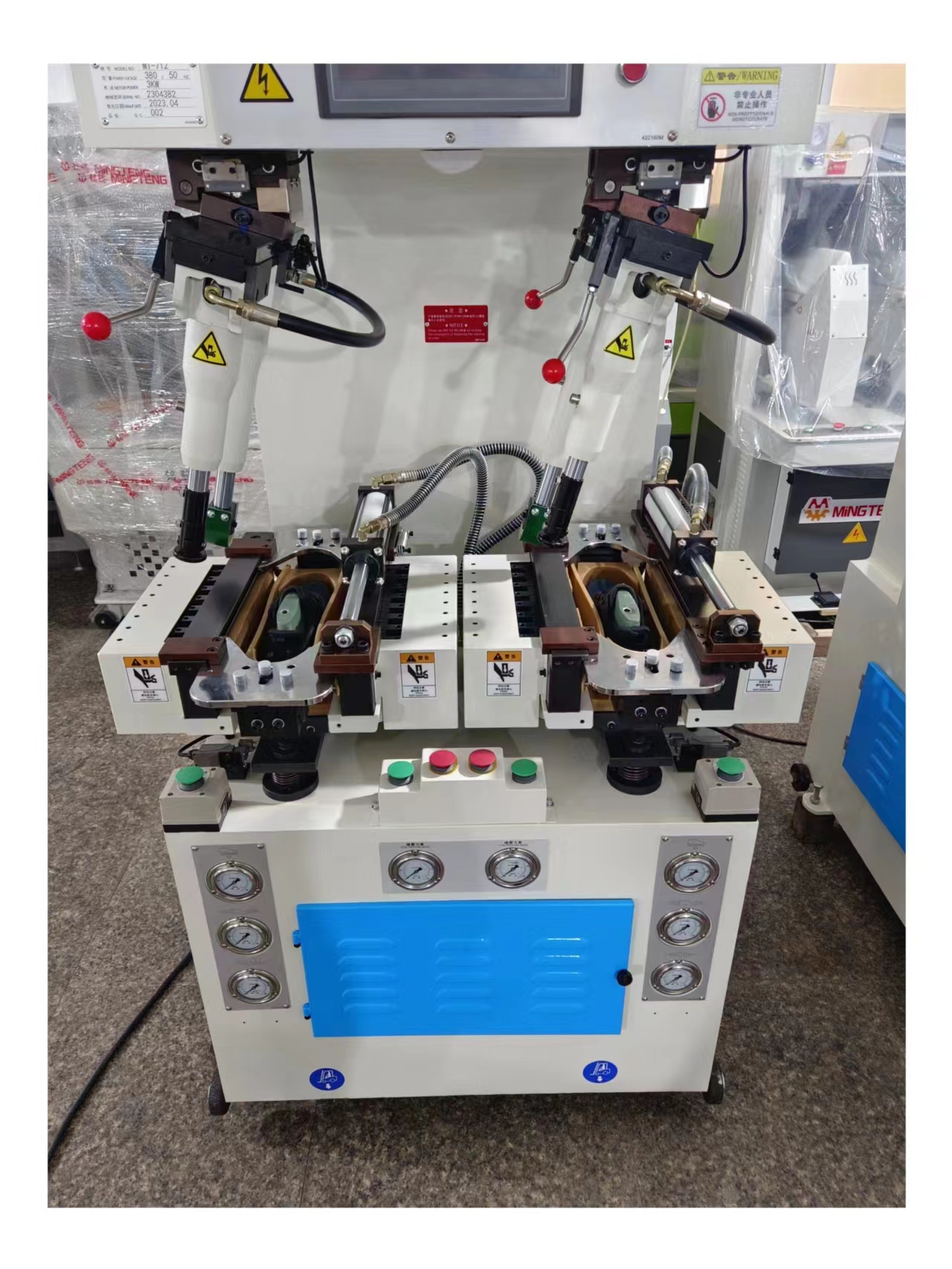 MT-712 Computer-Controlled Bottom Floating Presser Sole Attaching Machine Shoe Sole Pressing Machine 6