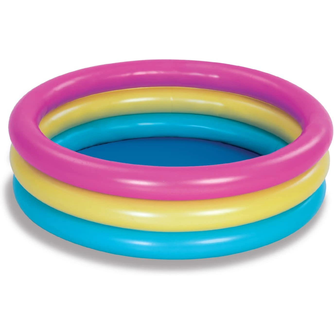 Colorful Kids Swimming Pool for Baby Water Play Center Inflatable Garden Ball Pit Pool High Quality 3 Rings Summer Padding Pool 1