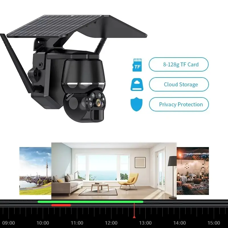 For Industry Solar 4g Cctv Camera by VESAFE 3