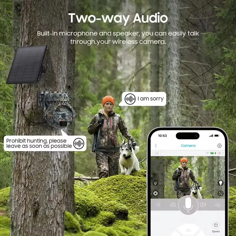 Newbest Trail Camera Solar Panel for Park 4