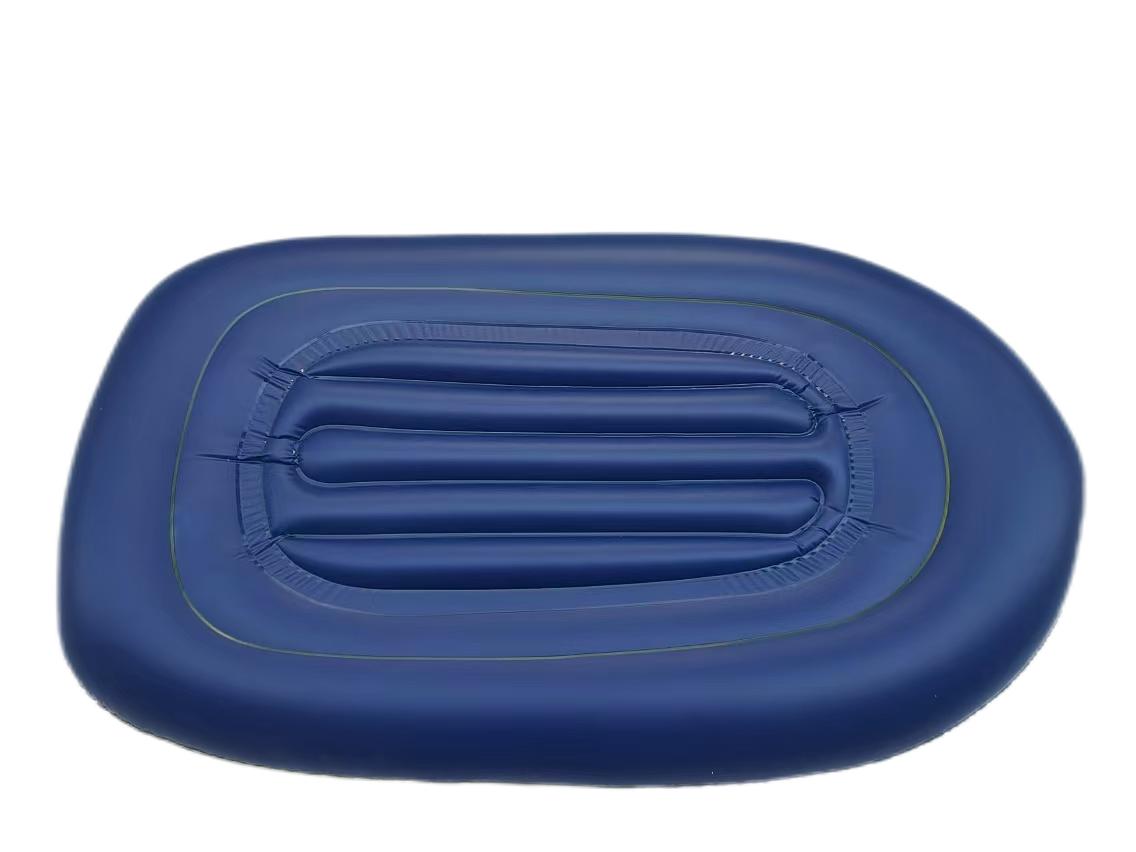 Bateau gonflable, kayak, bateau de pêche pour 2 personnes, capacité de charge 130 kg, boîte en PVC colorée, lacs, rivières 3