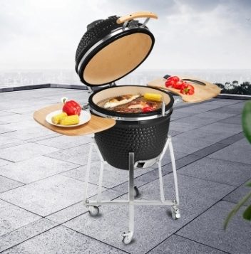 MCD 22 inch grote eivormige buitenkeukengrill Kamado pizzaoven houtskool bbq grill 1