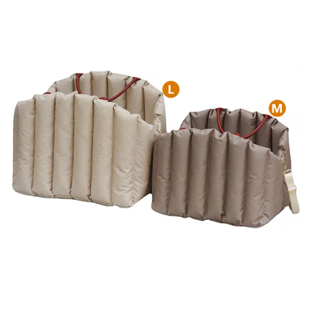 Brown-Wholesale Pet Dog Portable Soft Cat Carrier Shoulder Outdoor Travel Safety Seat Bag Bed With Mat 1