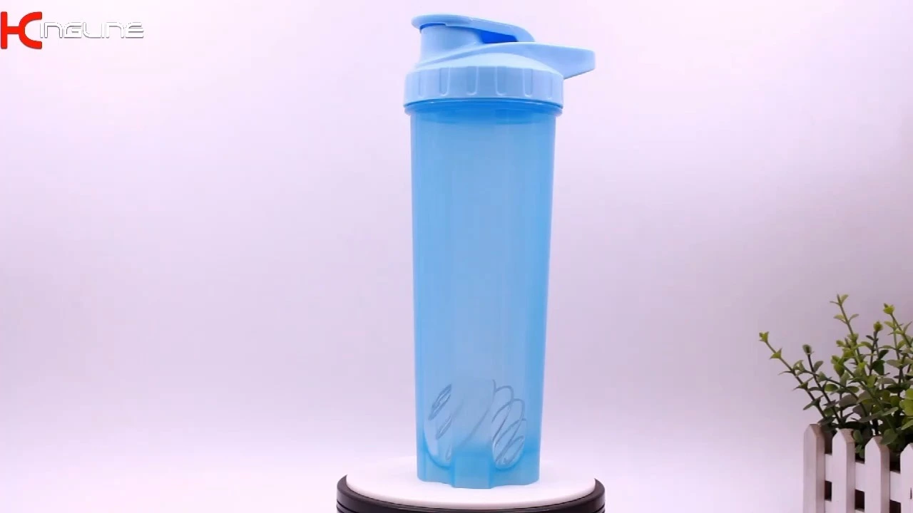 KingLine maßgeschneiderte bunte Protein-Shaker-Flasche aus Kunststoff für den Sport 1