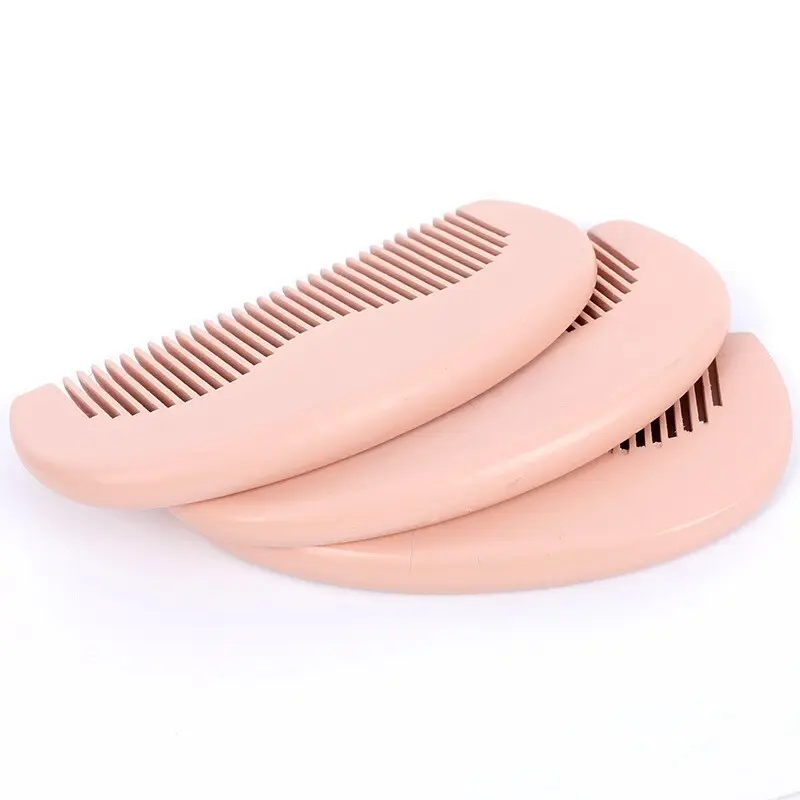 Purple Hair Brush Wood Color Supply 3