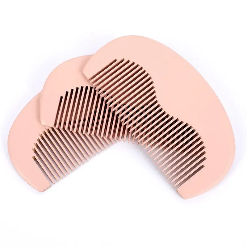 Purple Hair Brush Wood Color Supply 4