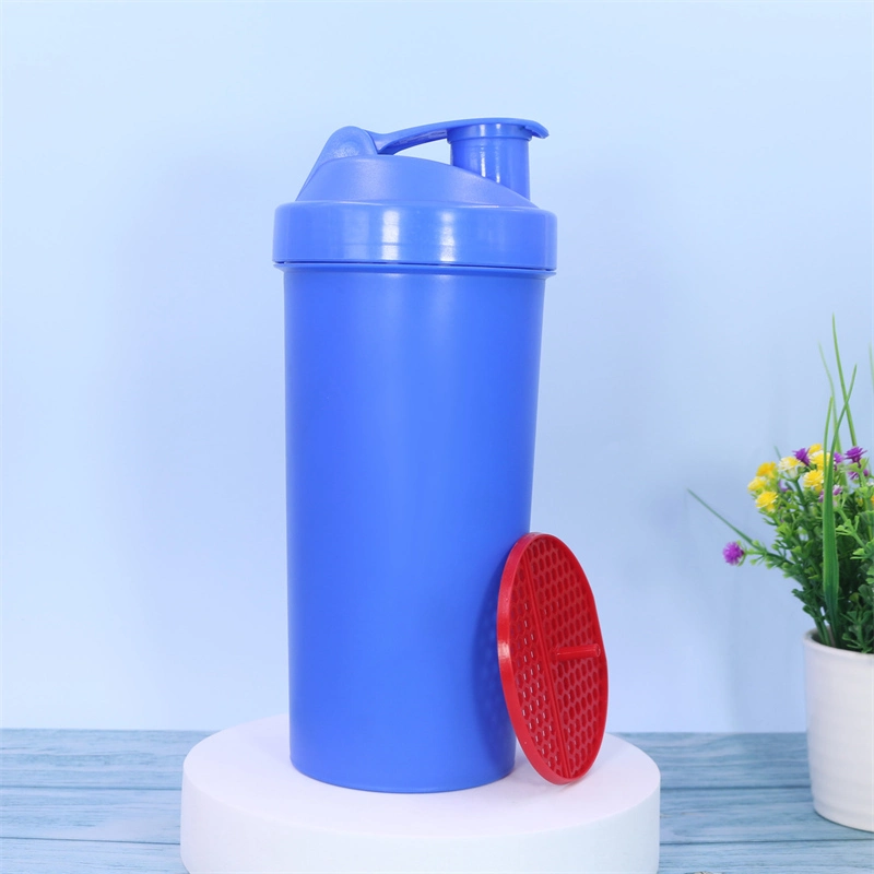 Frasco shaker de proteína KingLine 1000ml com peneira plástica 3 caixas recipientes (opcional) 1