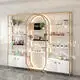 Retail Counter with Display Case Marble Cosmetic Showcases by LUXE Showcases 2