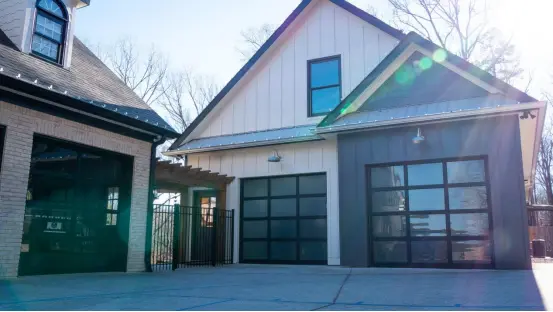 Modern Aluminum Garage Doors by Master Home 6