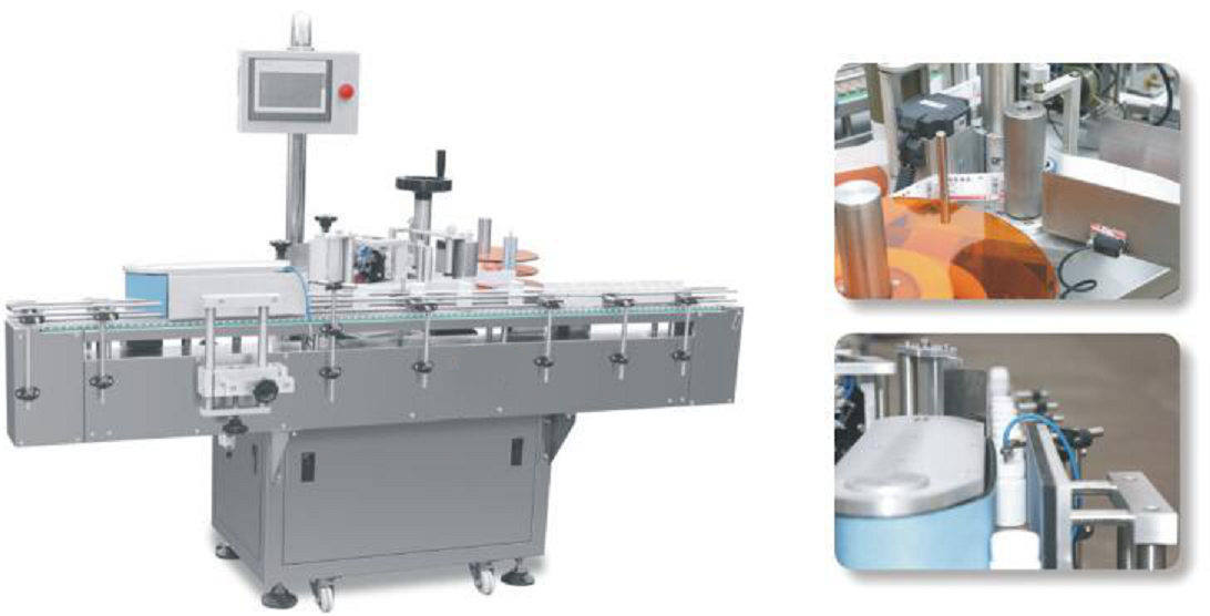 Linha automática de enchimento e contagem de frascos de medicamentos 4