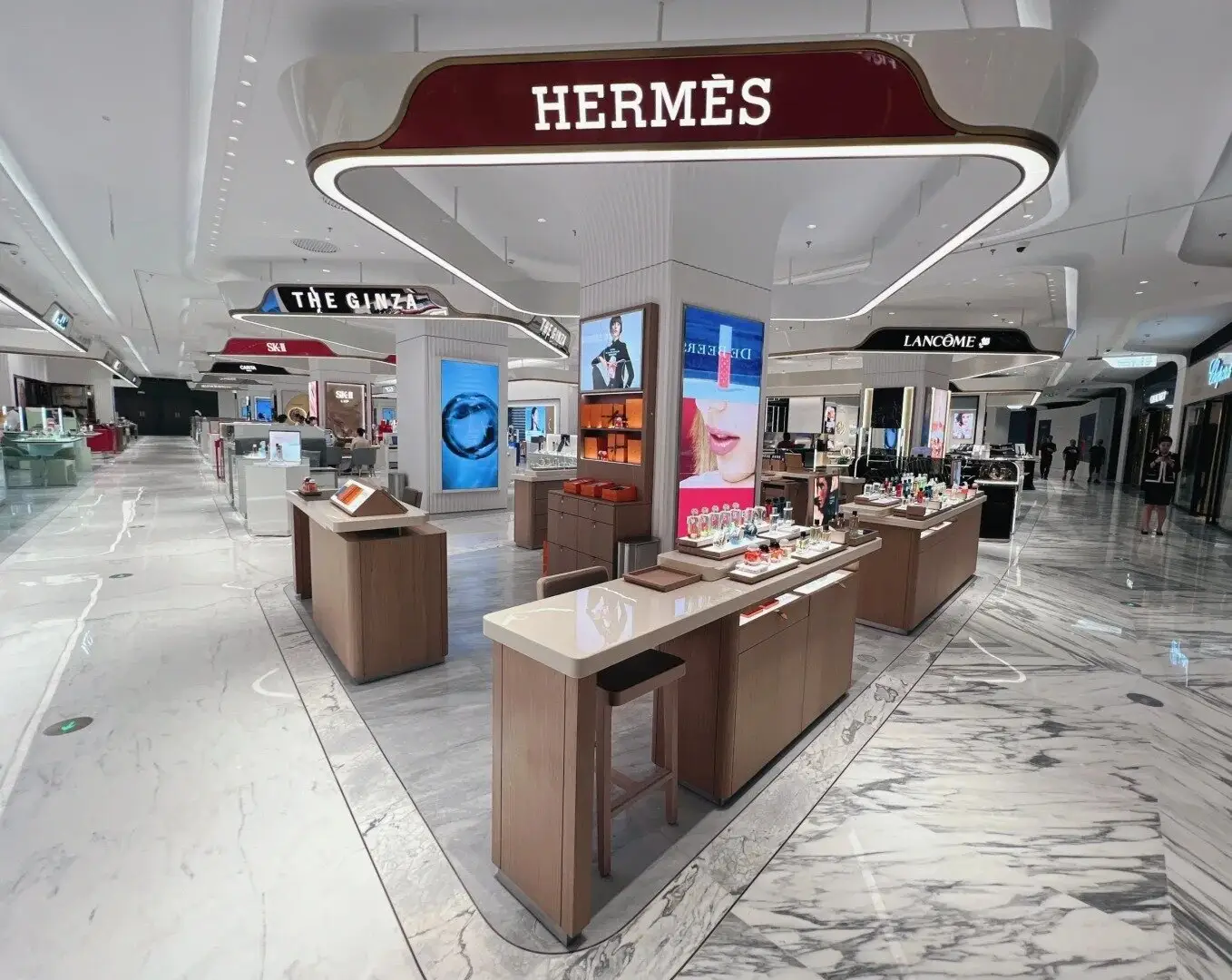 LUXE Showcases Commercial Display Cabinets High-end Perfume Kiosk Design Commercial Display CabinetsFactory 2