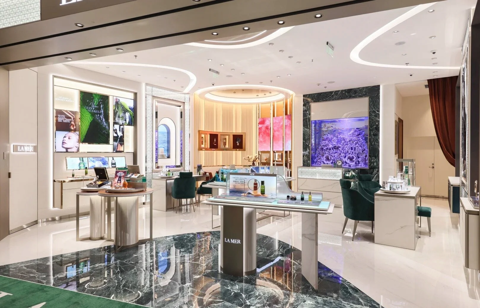 العلامة التجارية الجديدة لمستحضرات التجميل ذات التصميم الجديد تعرض عطور التجزئة الفاخرة 1