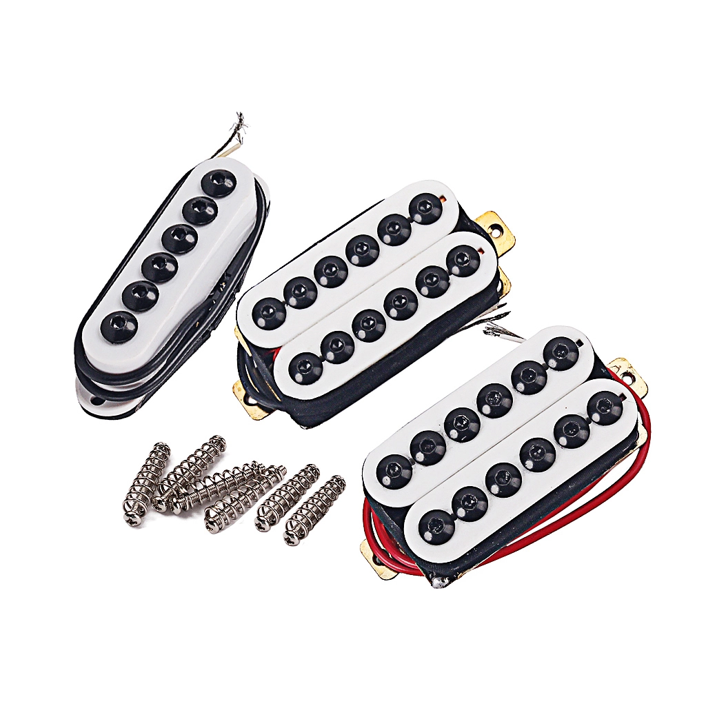Pickup a doppia bobina per chitarra personalizzata all'ingrosso stile invasore bianco per chitarra elettrica 1