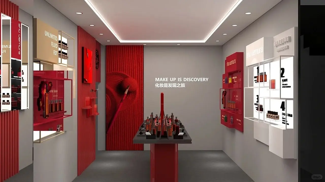 Fragrance Collection Display LUXE Showcases Baked Paint Multilayer BoardManufacturers 3