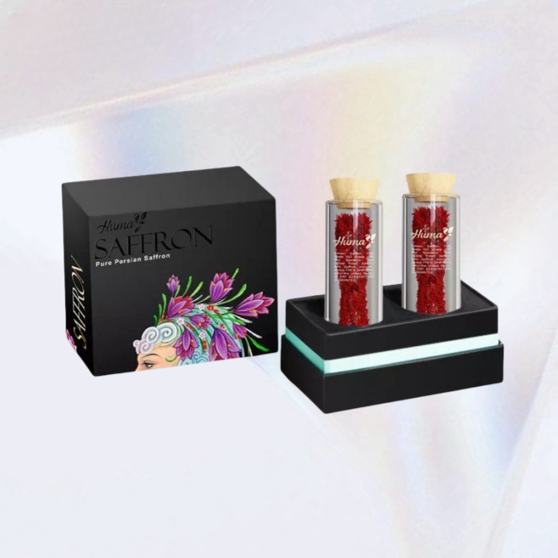 Caja de regalo de esencia de alta gama Saffron & de Hua Heng: un símbolo de lujo 1