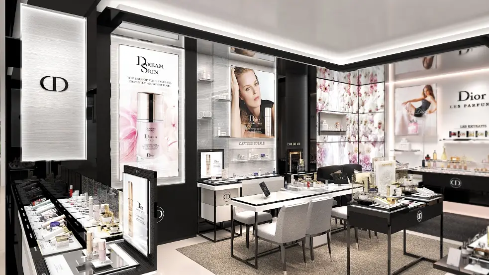 Glass Showcase Display Perfume Display Cases by LUXE Showcases 2