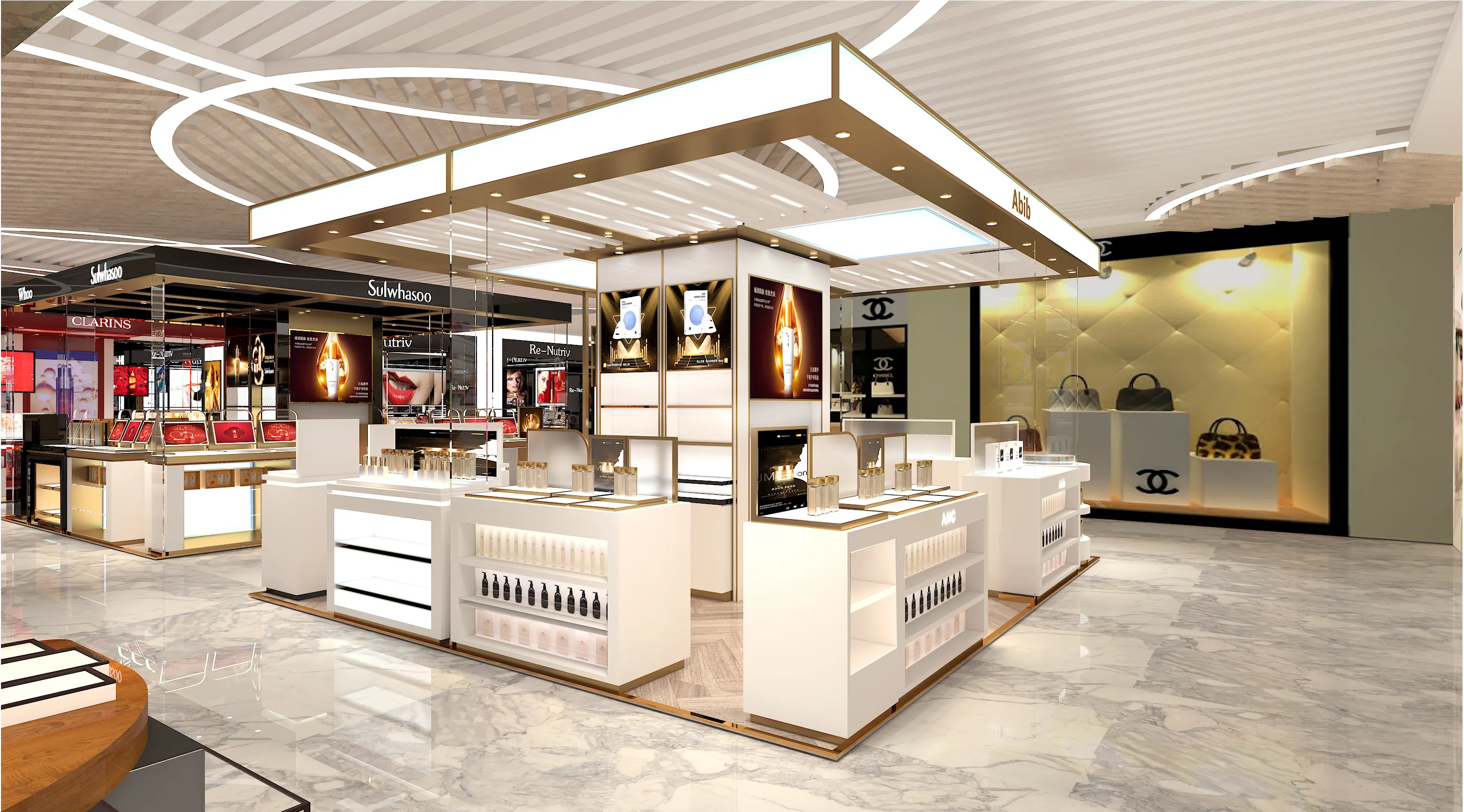 FactoryPerfume Packaging and Display Innovations LUXE Showcases R&D Designer-lighting Designer-soft Fitting Designer and Display Designer) 1