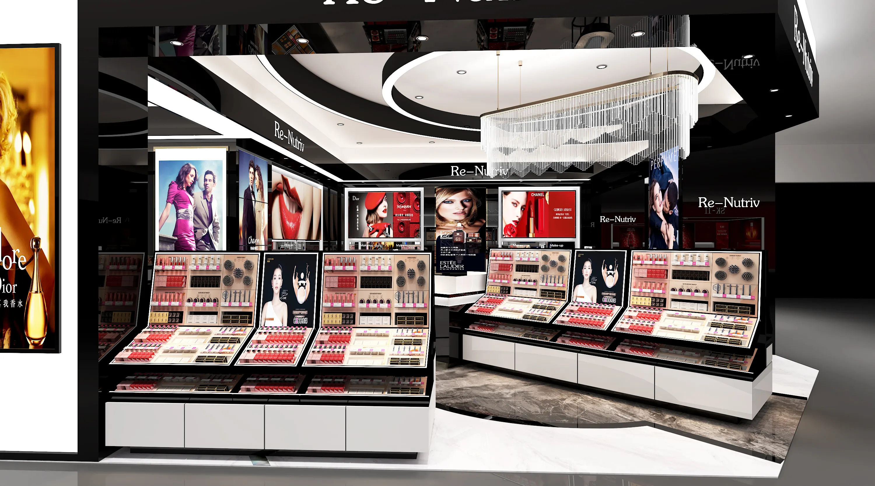Factory Glass Retail Display Case Supply 2
