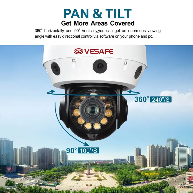 For Marketplace Solar Powered Ip Camera by VESAFE-1 3