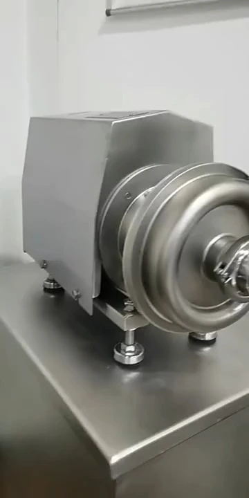 Bomba de refuerzo sanitaria de acero inoxidable de calidad alimentaria de 2kw para aplicaciones de mecanizado 1