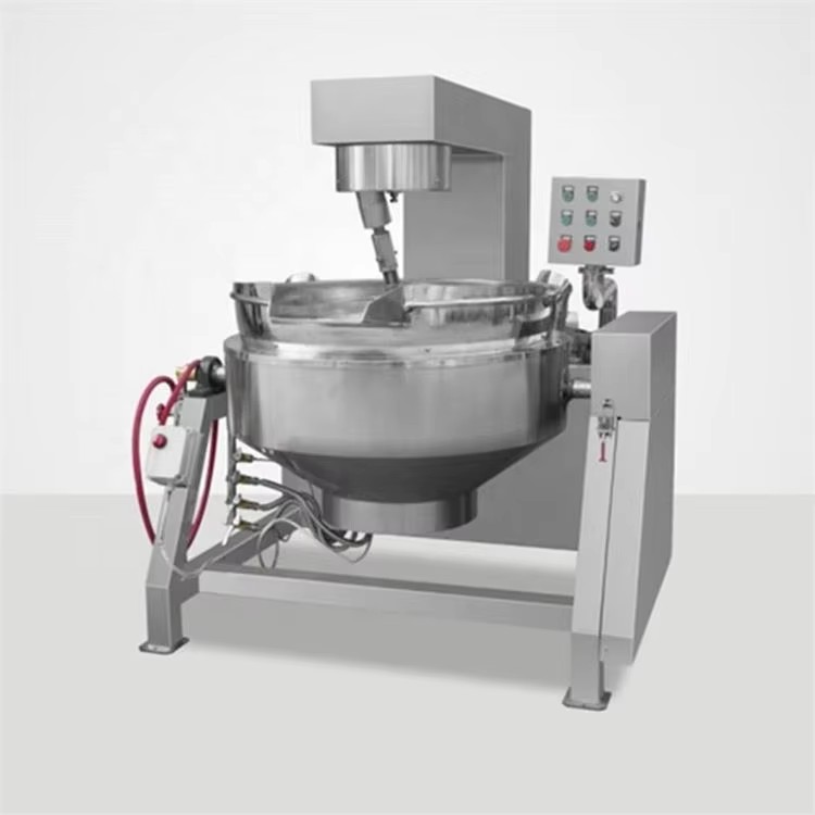 Machine de cuisson industrielle flambant neuf 50L-600L, vapeur/gaz/électrique, traitement de la viande/du riz, boulangeries, moulins à farine, magasins d'alimentation 5