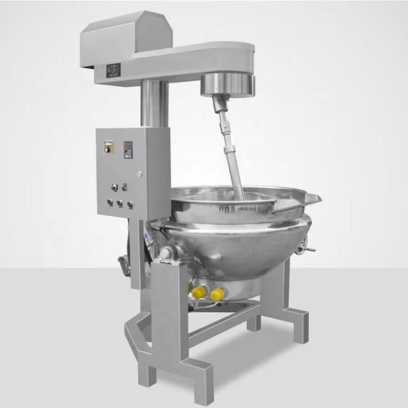 Machine de cuisson industrielle flambant neuf 50L-600L, vapeur/gaz/électrique, traitement de la viande/du riz, boulangeries, moulins à farine, magasins d'alimentation 7