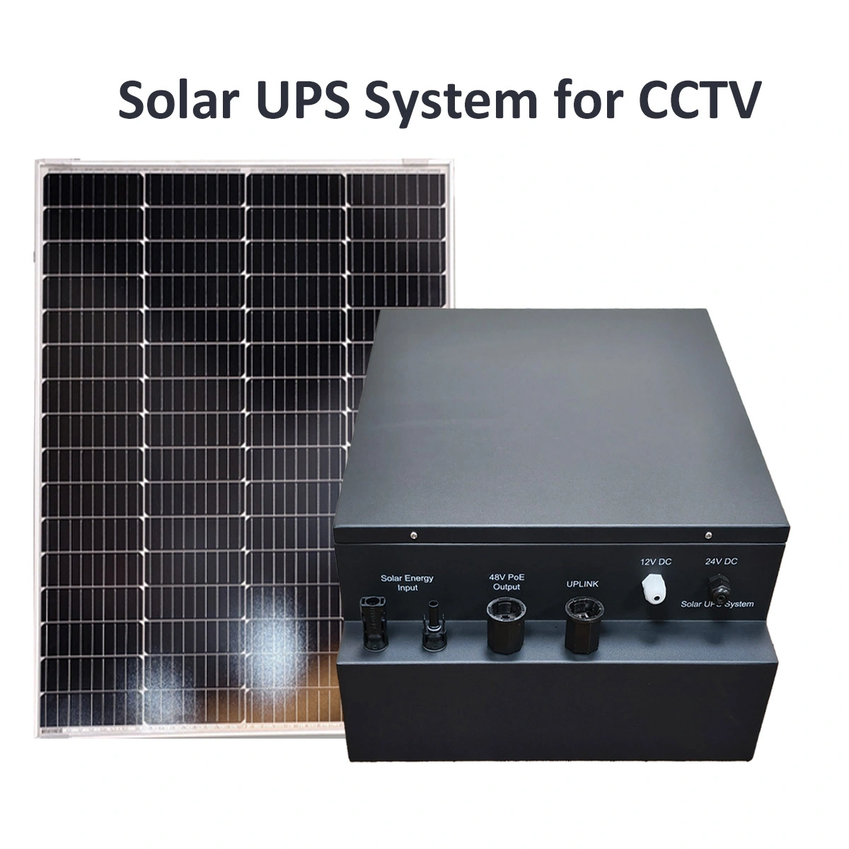 25.6V/56Ah 1.5KWh 48V POE Multi-Purpose Off-Grid Solar UPS System 1