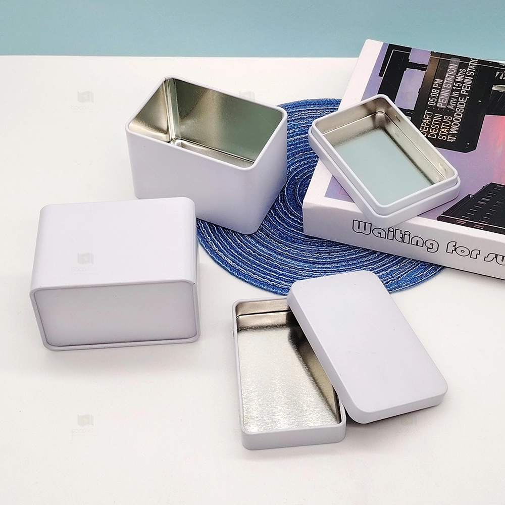 OEM Custom Printing 90X70X60mm Tea Tin Gift Box Packaging Metal Mint Candy Cookies Tin Food Container 1