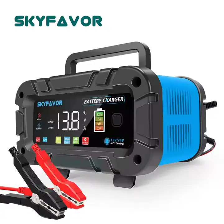Car Battery Charger and Jump Starter - - SKYFAVOR 6