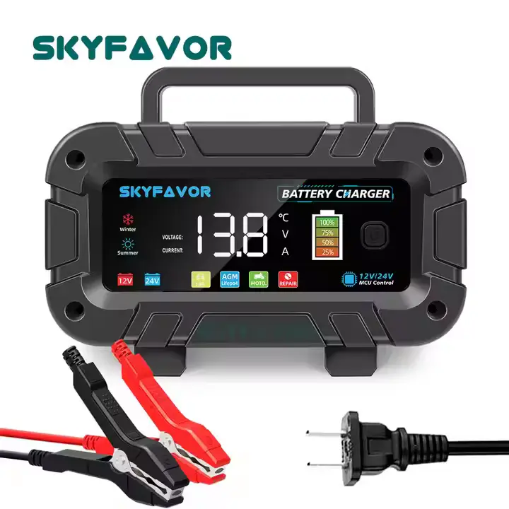Car Battery Charger and Jump Starter - - SKYFAVOR 2