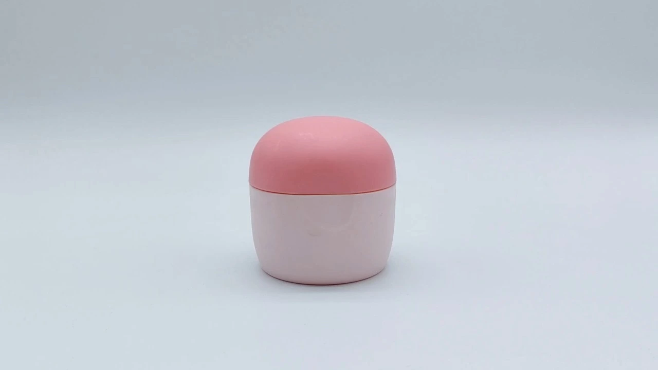 Glamorosos frascos de crema de PP rosa para la crema hidratante del bebé 1