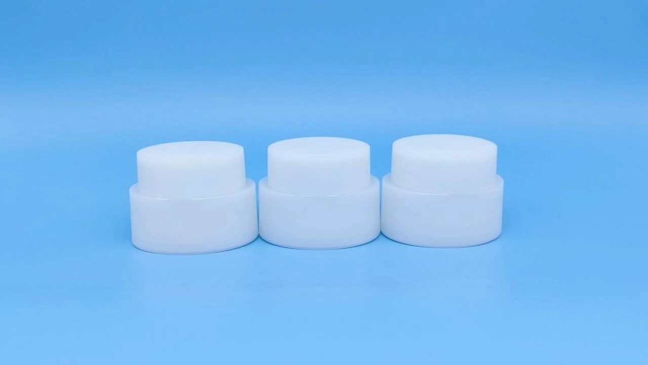 Glamorous - Bolsa de muestra de 35 g en tarro de crema de PP blanco 1