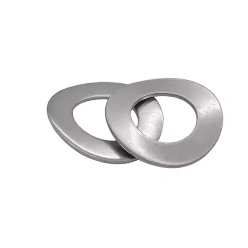 High Quality 304 Stainless Steel Form Wave Washer M3-M18 Zinc Finish Lock Spring Split Style DIN Directly Supplied Manufacturer 1