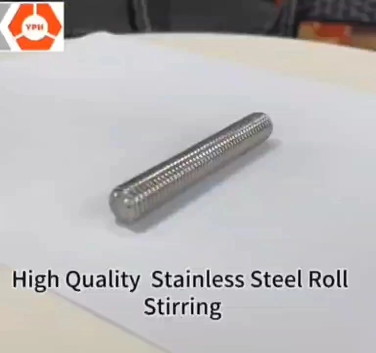 Venta directa de tornillo de avance de alta resistencia de grado 8,8 de acero al carbono, tornillo de avance de construcción, tornillo de rosca completa, barra roscada 1