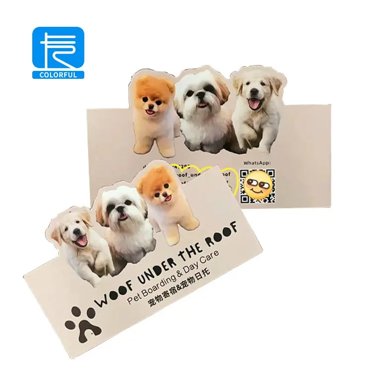 Eco Friendly Business Card Printing Custom Color - - Colorful 3