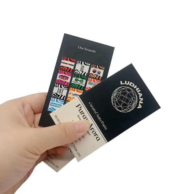 Eco Friendly Business Card Printing Custom Color - - Colorful 6
