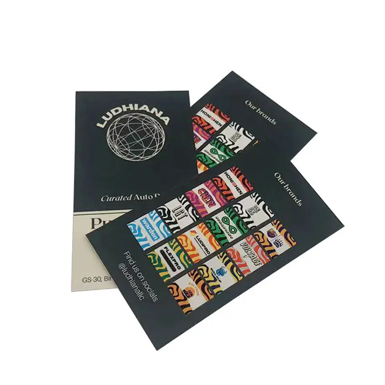 Eco Friendly Business Card Printing Custom Color - - Colorful 7