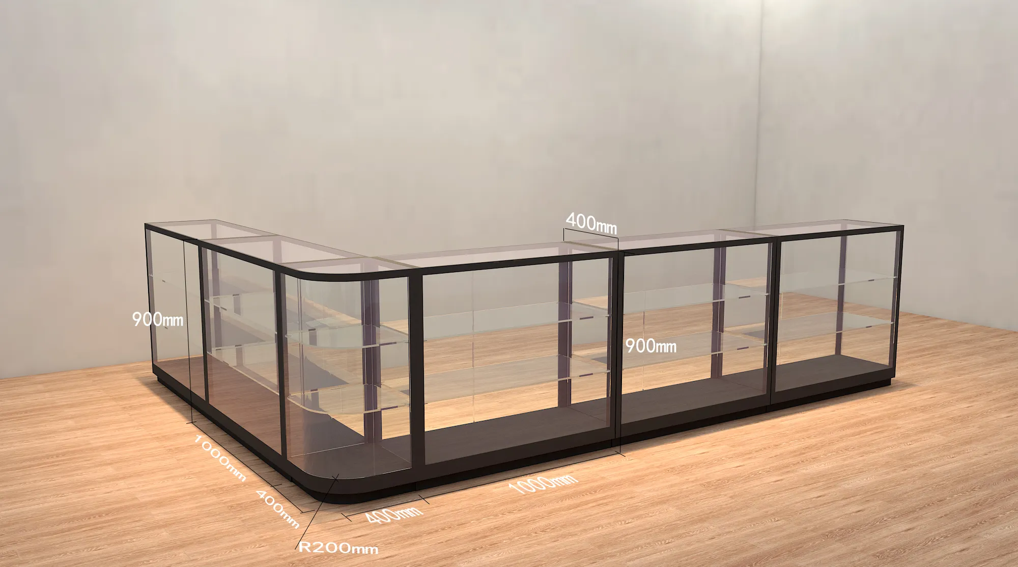 Manufacturers Retail Counter with Display Case Manufacturers 2