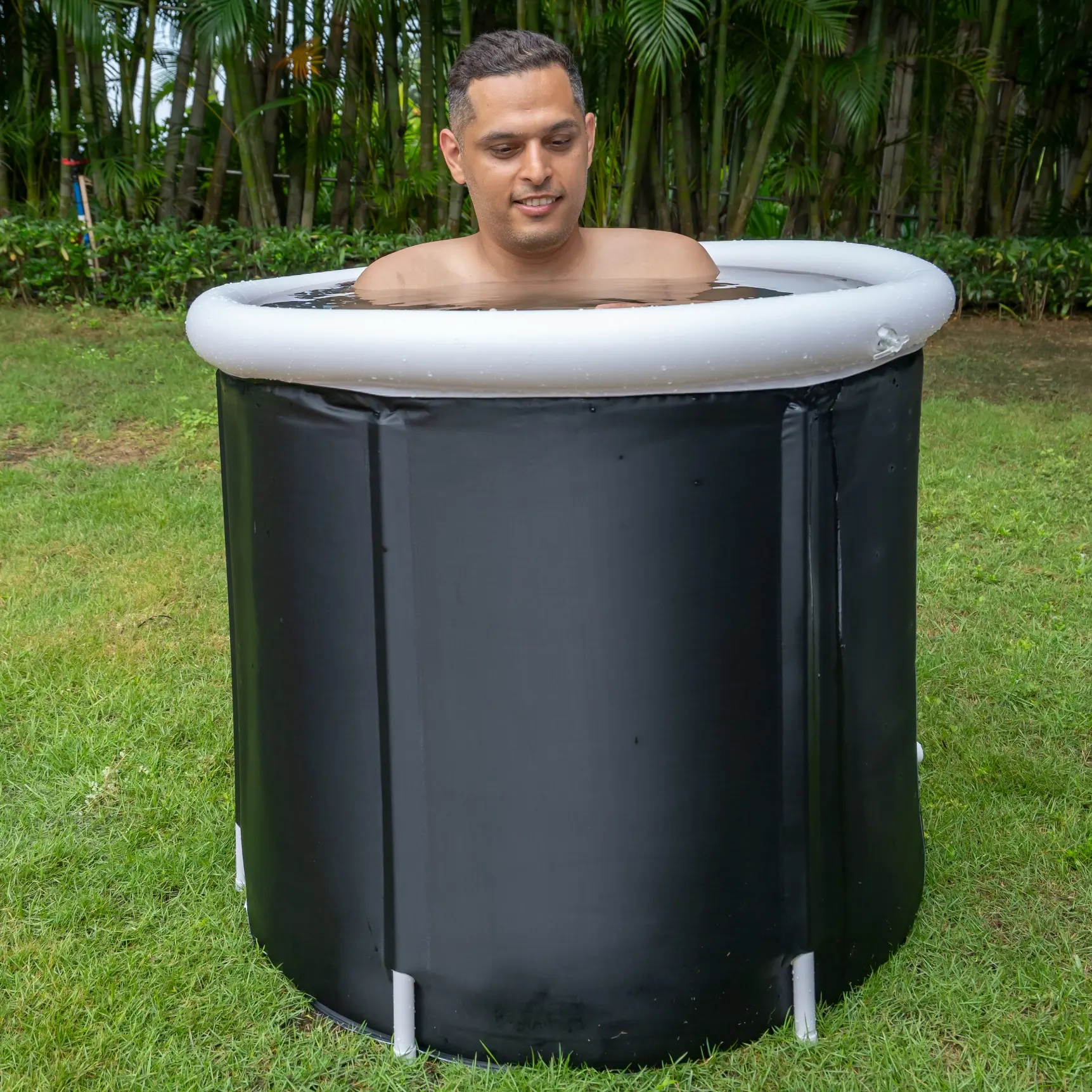 Baignoire à glace gonflable, nouvelle tendance, récupération, plongée froide, seau à glace, récupération d'athlète, baignoire de trempage Portable 4